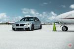 BMW M3 Sedan on Vossen Wheels (S17-01) 2018 года